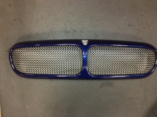 Supercharger grille with painted surround, various co